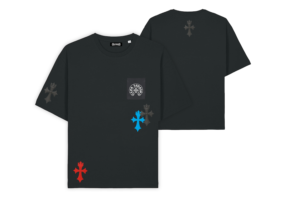 Outlaw Circle Back Tee - Black — Cor Leonis SS26